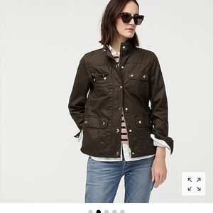 J crew field coat xxs